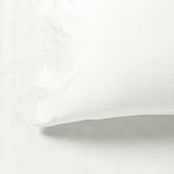 1000TC Ultra Soft King Size Bed White Flat & Fitted Sheet Set V493-AKS-01