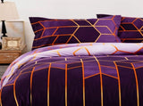 Bohemian Lumiere Dahlia Quilt / Doona / Duvet Cover set V745-AQ080831Q3