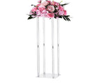 Wedding Flower Stand, 10PCS 80cm Column Flower Stand, Floral Stands with Acrylic Laminate, V952-HLHJLFT10J806TMWQ001V0