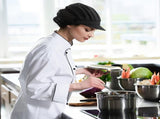16 Pcs Chef Hats for Women Hair Nets Kitchen Cooking Chef Cap Adjustable Elastic Work Cap for Women V1258-DP02-C-2201