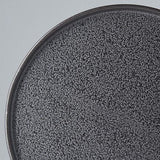 Plate Slab Rim 24cm Asphalt Glaze V637-C0494