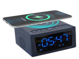 Laser Alarm Clock with Wireless Charging & Bluetooth V1031-SPK-WCALC-118