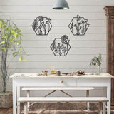 3pc Metal Art Wall Decor V63-921171