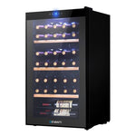 Devanti Wine Fridge Cooler 34 Bottles WC-34B-BK