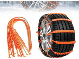 Universal Anti-Skid Snow Tire Chains, New Universal Emergency Traction Cables, Reusable Winter V1366-AZ2-W-11528