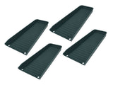 4PCS Downspout Splash Block Rain Gutter Downspout Extensions Fixable Downspout Extender with 8 V1294-YM0901-3111230346414