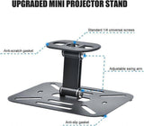 Foldable Projector Stand - 3-in-1 Desktop or Ceiling Mount for Mini Projectors V1263-JX-4571