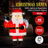 Christabelle 81cm Christmas Santa Display with Lights 112_MHA506