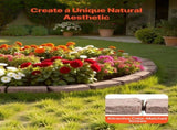 Faux Stone Landscape Edging 1180 x 95 x 57 mm Garden Lawn Edging for Walkway Brown V952-RZSPZXCCZS00MU8Y3V0