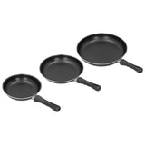 3Pcs Frying Pan Set Household Mini NonStick Pan Kitchenware for Induction Cooker Gas Stove V1294-YM0901-3118210138511