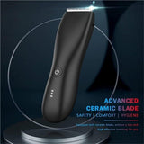 Body Hair Trimmer & Electric Shaver for Men and Women for Pubic Hair, Chest, Legs & Bikini Line, V1192-AZ-W-0011