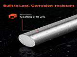 2PCS Linear Motion Rod, 25 mm x 1000 mm , SFC25 Carbon Steel Linear Rod Shaft, Anti V952-ZXDGSFCGZ25M02BI8001V0
