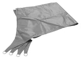 Quadrilateral Shade Sail Garden Sunshade Canopy Rainproof Sun Shade for Outdoor SummerGray 4x5m V1294-YM0901-3111210096812