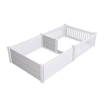 Rooster Farms 1.9m x 0.95m PVC Dog Whelping Box Playpen Kit - Anti-Crush Rail V238-SUPDZ-41325231505488
