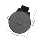 Lightweight Grey Swivel Seat Cushion for Car Enhanced Comfort and Style V1366-AZ2-W-12077