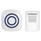 Wireless Doorbell Electric Door Chime Kit with 1 Receiver and 1 PIR Motion Detector Visitor Alert V1237-ZY-528-115
