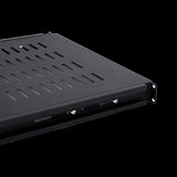 1U Sliding Server Rack Shelf 26 Inch Deep Vented for 19 Inch Cabinet V63-932021