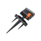 Lawn Sprinkler for Yard 16 Hole Automatic Oscillating Sprinkler 4 Spraying Modes Adjustable Water V1294-YM0901-H48317