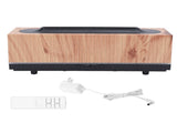 Flame Aroma Diffuser 200ml Woodgrain Model Nano Atomized Humidification Flame Effect Humidifier for V1294-YM0901-3113240154512