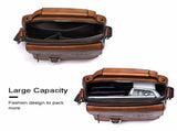 Men's retro crossbody Bag High quality with multiple compartments, practical and V1105-YABB-02