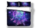Unicorno Dreamcatcher Galaxy Glow Quilt / Doona / Duvet Cover set V745-AQ042593S2