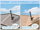 For Starlink Gen 3 Mount Mounting Kit Heavy Duty Roof &Wall 180&deg Adjustable Pole V201-W14015823