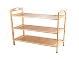 Multi Layer Shoe Rack Thicken Bamboo Large Capacity Durable Shoe Storage Rack for Bedroom Dormitory V1294-YM0716-3117220136912