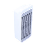 Double Fan Blade Rotating Fan USB Charging Desktop Electric Fan for Office Home DormitoryWhite V1294-YM0721-3113210053112