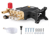 Pressure Pump, 1" Shaft Horizontal Triplex Plunger, 4000 PSI, 4.0GPM, Replacement Power V952-HZQZB4GPM1INPDKZMV0