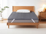 Giselle 8cm Memory Foam Mattress Topper Gel Dual Layer Foam Bamboo King Single MATTRESS-TOP-DL-8-KS
