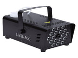Fog Machine 500W 18 LED Lights Smoke Machine Wireless Wired Remote Control for Parties Stages V1294-YM0901-3119260006912
