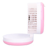 Desktop Humidifying Electric Fan Foldable Water Spray Mist Fan USB Charging for Home Office V1294-YM0901-3113210091311