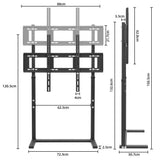TV Stand Base Mount Bracket Swivel for 32-100 LED LCD V178-66742