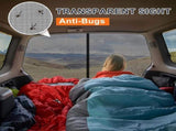 Magnetic car trunk mosquito net 165x165cm, compatible with most vehicles for ventilation and insect V1188-MS-325-1069