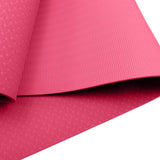 Powertrain TPE Yoga Pilates Exercise Mat 6mm - Rose Pink YM-TPE-SC-RPK