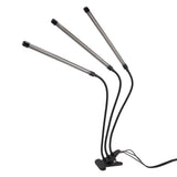 3 Head Clip Plant Light Full Spectrum Red White Warm Light 10 Level Dimmable USB LED Plant Growing V1294-YM0512-3111220285211