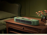 White Desktop Space Heater for Home, Fast Heating Room Warmer for Bedroom, Whole-Room Heater V1221-XM-QNQ-001