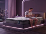 Levitex King Single Mattress 2 Rows Edge Support for Deep Sleep 5-Zone Ergonomic Pocket Spring MATTRESS-F-NEX-30-KS