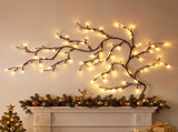 Jingle Jollys Christmas Willow Vine Lights Branch LED Fairy DIY Wall Decor 1.8m Warm White XMAS-MOT-BRANCH-GD