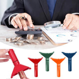 Plastic Coin Sorting Funnel Tubes Portable Money Storage Sorter For Home Desktop Cash Organizing V1369-AZ3-W-14803