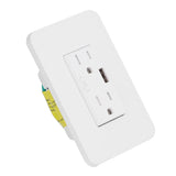 15A WiFi Smart Wall Socket Partition Control USB Interface Remote Control Wall Outlet for V1294-YM0901-3113210141311
