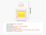 12 Pcs Decorative Candle Lantern, LED Electric Flameless Candle, Plastic LED Holder with Glass, Wall V952-LEDCDBS10INCDW7VW001V9