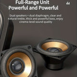 Wireless Speaker Portable Speaker Bluetooth Speaker Stereo Sound Subwoofer - Gray - Size 01 V1106-791-82065-GRY-01