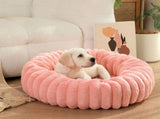 Pet Bed Dog Bed Cat Bed Small Dog Bed Medium Dog Bed Plush Pet Bed All-Season - Beige - Size V1347-DSZ-PET-001-BEG-50-20-20
