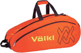 Volkl Team Tennis Racquet Bag for 6 Rackets - Lava/Neon Yellow Combi V79102 V563-TBV19TMLAVAC