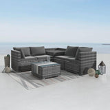 6PCS Outdoor Modular Lounge Sofa Coogee-Grey V264-OTF-508S-LGR