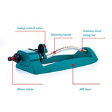 Garden Sprinklers Sprayer Automatic Swing Nozzle Lawn Sprinkler Garden Lawn Forestry Irrigation V1294-YM0718-10126458