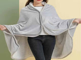 Kdkad Double-Sided Wearable Blanket, Ultra Soft Flannel Shawl Blanket, Reversible Blanket for Women V1189-WXFWAL-20260326-01836
