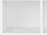 Levede Kids Bookcase Toys Box Shelf White TB1019-WH