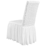 VEVOR Stretch Spandex Folding Chair Covers, Universal Fitted Chair Cover with Skirt, Removable V952-YTBS4PCSZKHB8CTN7V0